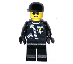 LEGO Polizist mit Schwarz Kappe Minifigur