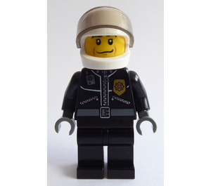 LEGO Police Officer avec Casque Figurine