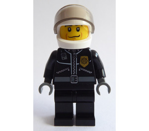 LEGO Police Officer with Helmet Minifigure