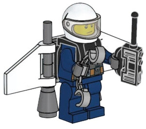 LEGO Police Officer with Jetpack Set 951904