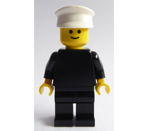 LEGO Polis med Old Vit Polis Hatt Minifigur