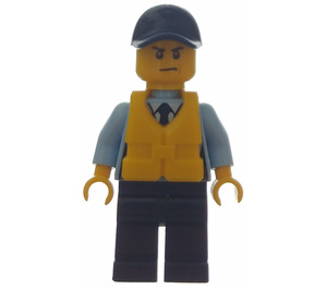 LEGO Police Patrol Boat Man Minifigure