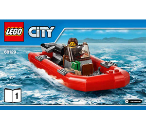 LEGO Police Patrol Boat Set 60129 Instructions