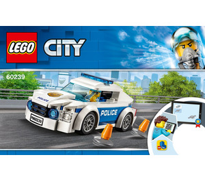 LEGO Polizei Patrol Auto 60239 Instructions