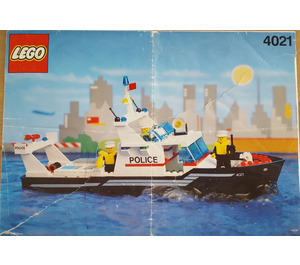 LEGO Polizei Patrol 4021 Instructions
