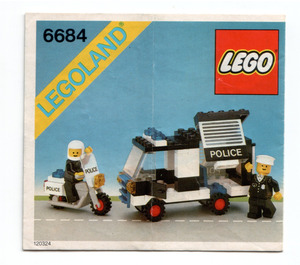 LEGO Polizei Patrol Squad 6684 Instructions