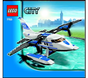 LEGO Polizei Pontoon Flugzeug 7723 Instructions