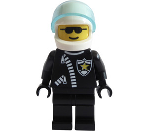 LEGO Police Sheriff Motorcycle Rider Minifigure