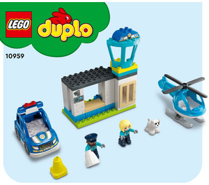 LEGO Police Station & Helicopter Set 10959 Instructions