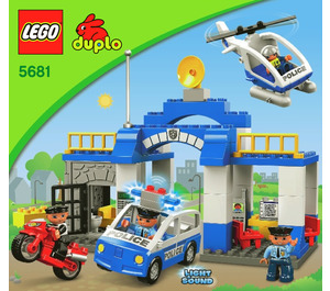 LEGO Police Station Set 5681 Instructions