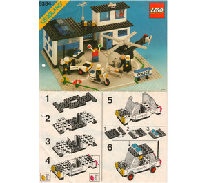 LEGO Police Station Set 6384 Instructions