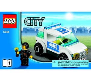 LEGO Police Station 7498 Instruktioner