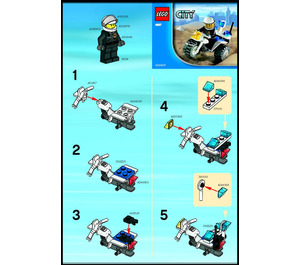 LEGO Police Trike Set 4897 Instructions