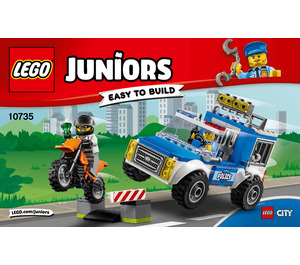 LEGO Police Truck Chase Set 10735 Instructions