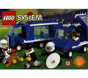 LEGO Polizei Unit 3314 Instructions