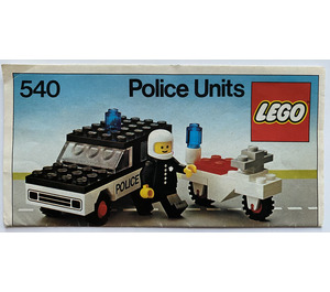 LEGO Police Units 540-2 Ohjeet