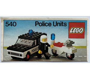 LEGO Police Units Set 540-2 Instructions