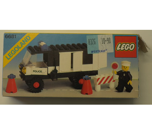 LEGO Police Van Set 6681 Packaging