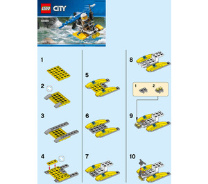 LEGO Police Water Plane 30359 Instructies