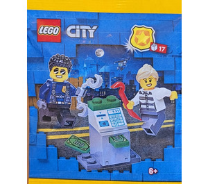 LEGO Policeman en Crook met ATM 952304