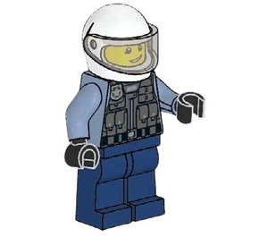 LEGO Politieagent Minifiguur