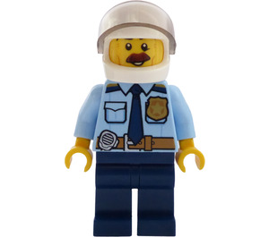 LEGO Policeman Motorcyclist minifiguur
