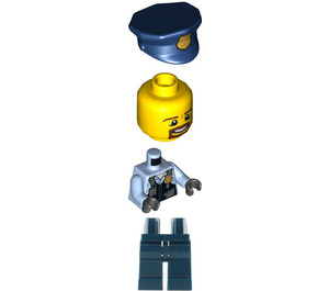 LEGO Policeman Robot Unit Minifigure