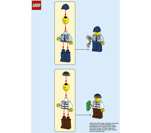 LEGO Policeman 952004 Istruzioni