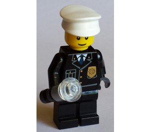 LEGO Policeman Town - Full Assembly with light up Flashlight Minifigure