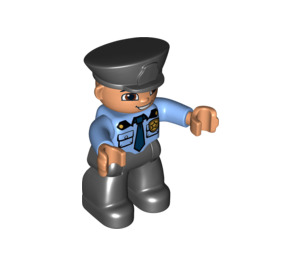 LEGO Policeman with badge Duplo Figure