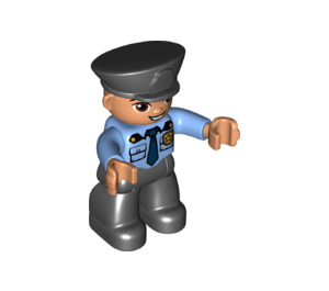 LEGO Politibetjent med Badge Duplo figur