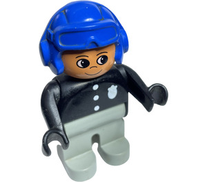 LEGO Policeman with Blue Aviator Helmet