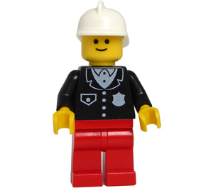 LEGO Policeman with Fire Helmet Minifigure