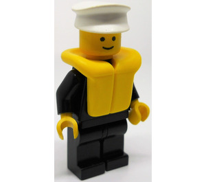 LEGO Poliziotto con Abito e Giubbotto di salvataggio Minifigure