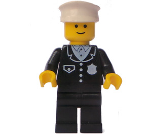 LEGO Politibetjent med Dragt Minifigur