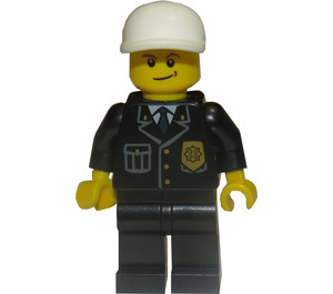 LEGO Policeman avec blanc Casquette Figurine