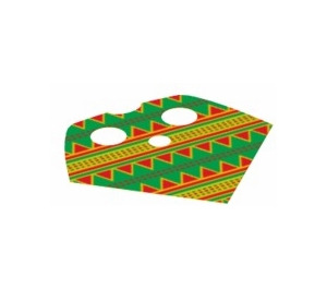 LEGO Poncho with Green and Red Design (16479)