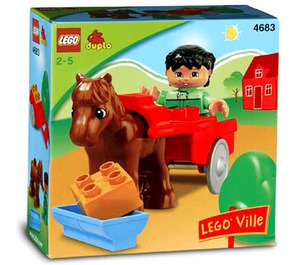 LEGO Pony and Cart Set 4683 Packaging