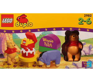 LEGO Pooh's Birthday Set 2982 Packaging