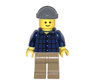 LEGO Pool Player ohne Printed Der Rücken Minifigur