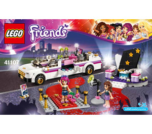 LEGO Pop Star Limousine Set 41107 Instructions