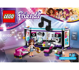 LEGO Pop Star Recording Studio 41103 Instructies