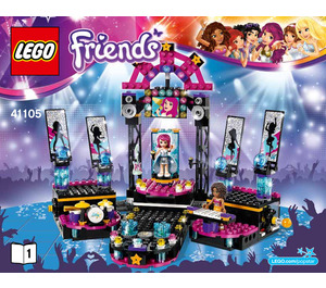 LEGO Pop Star Show Stage 41105 Instrukce