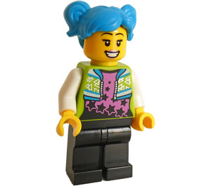 LEGO Poppy Starr with Black Legs Minifigure