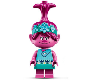 LEGO Poppy med Hode Blomst Minifigur