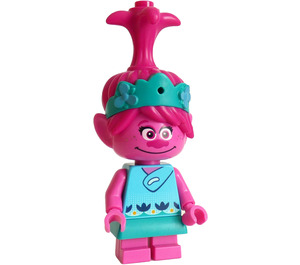 LEGO Poppy with Pink Hair without Flower Minifigure