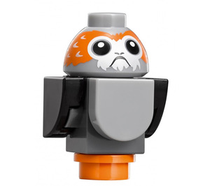 LEGO Porg jossa Musta Siivet ja Häntä Minihahmo