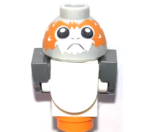 LEGO Porg with Gray Wings and Tail with White Body Minifigure