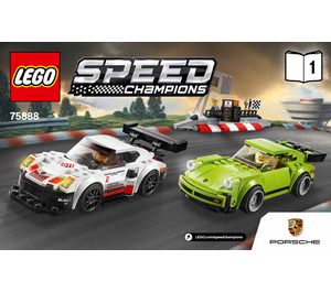 LEGO Porsche 911 RSR and 911 Turbo 3.0 Set 75888 Instructions