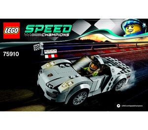 LEGO Porsche 918 Spyder Set 75910 Instructions